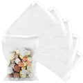 5 Pack Aquarium Filter Media Bags, 5.5 x 7.9 Inch Reusable Mesh Bags with Zipper for Activated Carbon Resins (5)
