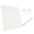1set Fish Tank Isolation Panel Aquarium Divider Clips Cable Ties for Mixed Breeding and Easy Installation