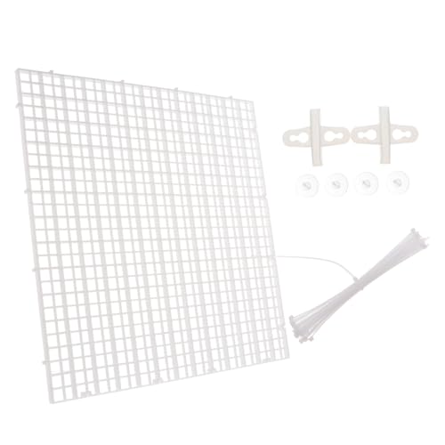 1set Fish Tank Isolation Panel Aquarium Divider Clips Cable Ties for Mixed Breeding and Easy Installation