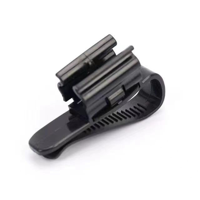 Fish Tank Water Pipe Fixing Clip, Cylinder wall Vertical Pumping Pipe Fixing Device, Aquarium Supplies Accessories (Black) - color: black