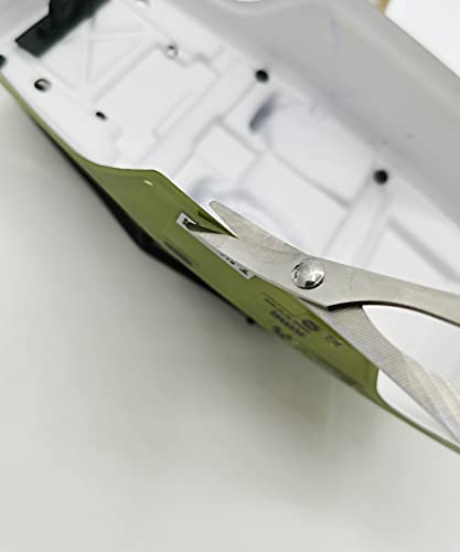 VICRAZZE RC Body Scissors 1 Straight & 1 Curved Scissor for RC Vehicle Truck Buggy Lexan Plastic Bodyshell¡­
