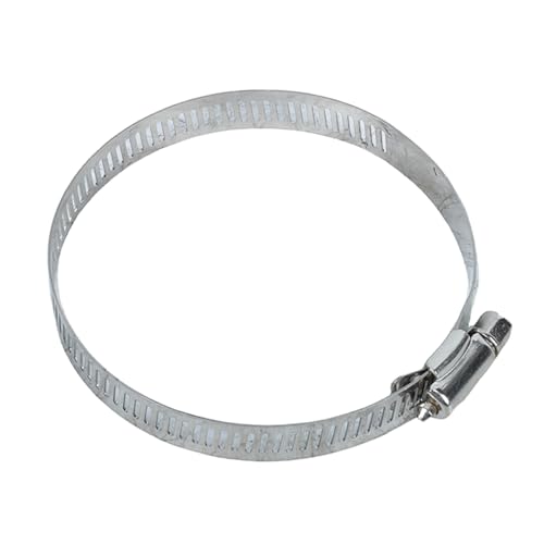 10Pcs Narrow Band 12mm Steel Adjustable Hose Clamp Hoop 59-82mm HC59-82/12 (59-82mm) - size: 59-82mm