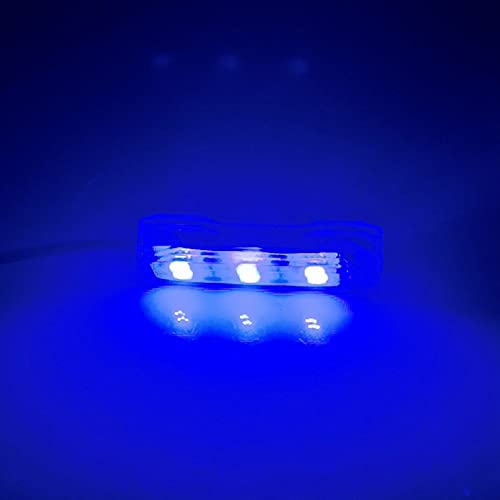 Generic LED USB Small Aquarium Light Aquatic Plant Light Underwater Light Fish Tank Desktop Mini Decoration Soft LED Lamp with USB Connector(Blue Light), AM17CD0AK8UUS - size: Blue Light