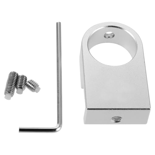 Milisten Aquarium Filter Bucket Fixing Clamp Aluminum Alloy Water Pipe Hose Holder L Size Fish Tank Hose Clip Aquarium Accessories for Aquatic Pets
