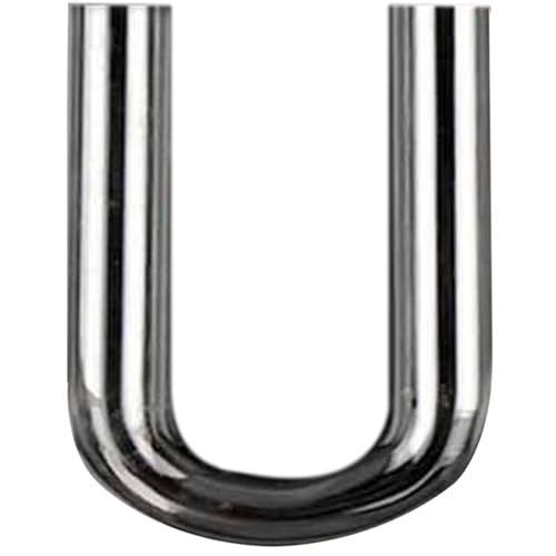 U-Shape Aquarium Tubing Connector, Clear Test Tubes for Plants, DIY Plastic Tubes for Fish Tank CO2 & Oxygen Supplies, Aquarium Accessories