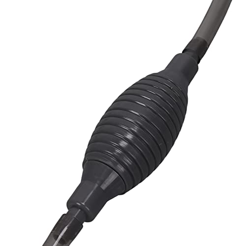 Aquarium Water Changer, Manual Multifunction Siphon Gravel Vacuum Cleaner with Flow Control Valve and Securing Clip, for Medium and Large Fish Tanks, 2.4m Flexible Rubber Hose