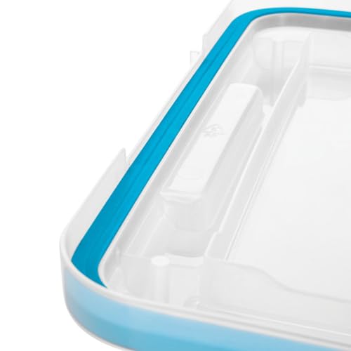 Sterilite 18-Pack Gasket Box, Weather-Resistant Storage Bins with Latching Lids, 7.5 Quart - Heavy-Duty Organizing Containers for Closet, Bathroom, and Office - size: 7.5 Quart, style: 18 Pack