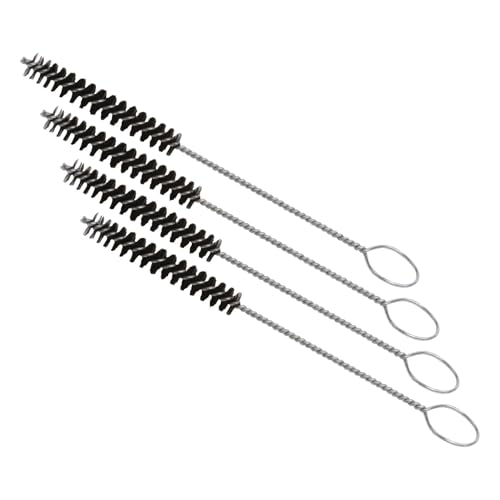 Forney 70485 Tube Brush, Nylon with Wire Loop Handle, 8-1/2-Inch-by-1/2-Inch (Pack of 4) - size: 8-1/2-Inch-by-1/2-Inch (Pack of 4)