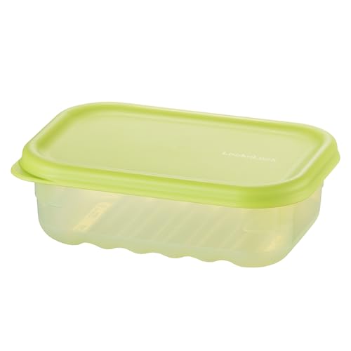 LocknLock Fresh-Block Plastic Food Storage Container | Produce Storage Containers for Fridge | Vegetable & Fruit Storage Containers for Fridge, Airtight Storage, Microwave & Dishwasher Safe 330ml - size: 330ml