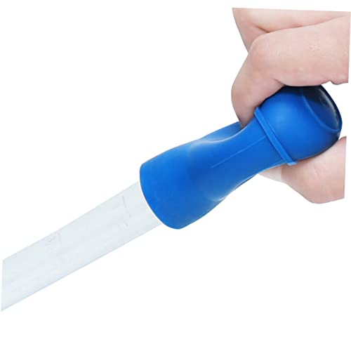 GANAZONO 2pcs Fish Tank Cleaner Water Changer Pipet Manual Aquarium Cleaning Tools Droppers Stackable Fish Tank Aquarium Tank Kit Fish Dropper Blue - size: 43.00X4.50X4.50CM