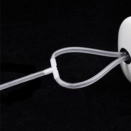 10pcs 3 Way Air Line Connector Aquarium Fish Tank Airline Tee Valve Pump Tube, White