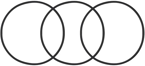 AppliaFit Strainer Cover T-Seal O-ring Compatible with Hayward SPX4000TS for Hayward Northstar Pool Pumps (2003-2007) (3-Pack)