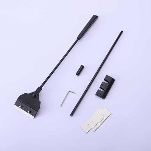 Algae Scraper for Aquarium - 26" Glass Fish Tank Cleaner with 5 Stainless Steel Blades