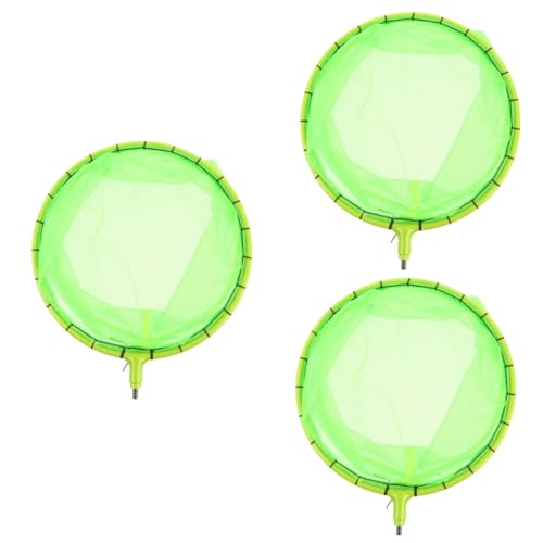 BESPORTBLE 2 Pcs Fishing Net Head Release Net Fishing Nets Nylon Landing Net Catcher Net Removable Fishing Net - color: As Shownx3pcs, size: 25.5X25.5X1CMx3pcs