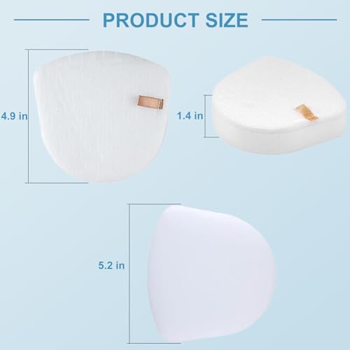 4 Pack Foam & Felt Filters Replacement for Shark Navigator Zero-M Lift-Away Upright Vacuum UV650 UV725 ZU560 ZU560C ZU561 ZU562 ZU572 | Fits Shark Rotator ZD201 ZD400 - style: 4 Foam & Felt Filters