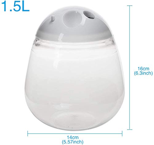 Mini Betta Fish Tank, Small Fish Bowl, Plastic Fish Tank with Lid, Desktop Clear Round Fish Bowl and LED for Small Fish, Insect, Shrimp, Crab, Jellyfish Goldfish, Room Decor (with Charger Pattern)