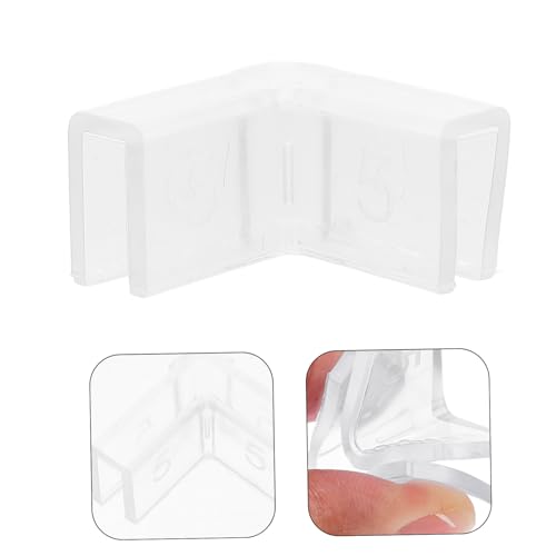 UPKOCH 10Pcs Aquarium Corner Guards Edge Protectors for Fish Tanks and Furniture Easy Installation Soft and Resilient Versatile Protection for Various Surfaces