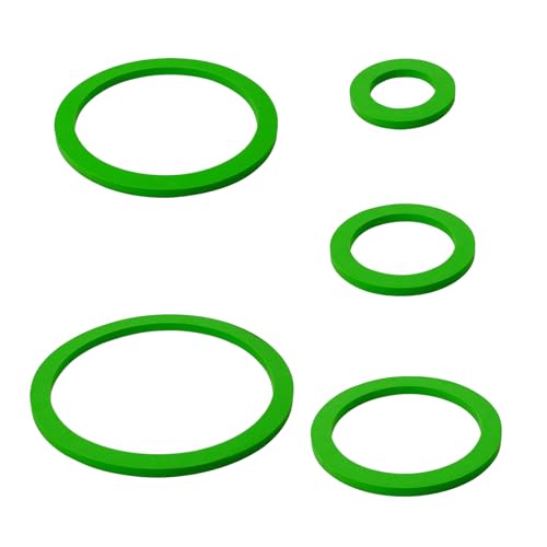 Aquarium Floating Plant Corral 5/10Pcs Floating Plant Holder Fish Feeding Rings for Fishtanks 80-200mm Pet Supplies - size: Green-A