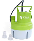 Green Expert Handy Utility Pump Submersible 1/6HP, 25-Foot Long Power Cord, Easy to Remove Water in Pools Hot Tub Flooded House Garden Pond Tankless Heater, Small Backup Pump for Household Drainage