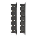 Berkley Horizontal Fishing Rod Rack, Stores 6 Rods, Black, Soft Foam Grip Pads Protect Rod Finishes, Durable Construction, Easy to Mount with Common Tools - style: Horizontal 6 Rod Rack (New Model)