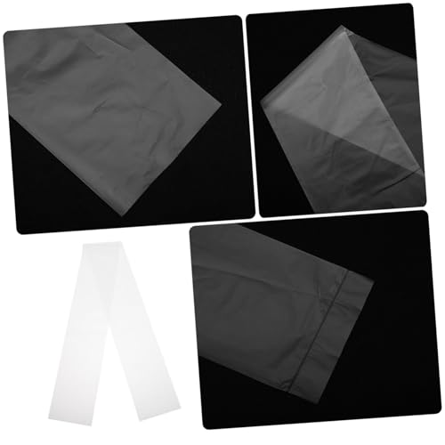 SOLUSTRE 100pcs Clear Plastic Fish Packaging Bags Leakproof Storage for Tropical Fish Bottom Sealed Containers Aquatic Transport