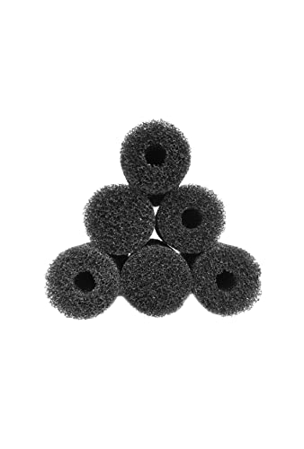 Wave Point 5.9″ Big Prefilter Sponge Foam Replacement Filtration Kit for Pond Aquarium Fish Tank (6pc) - size: 6 pcs