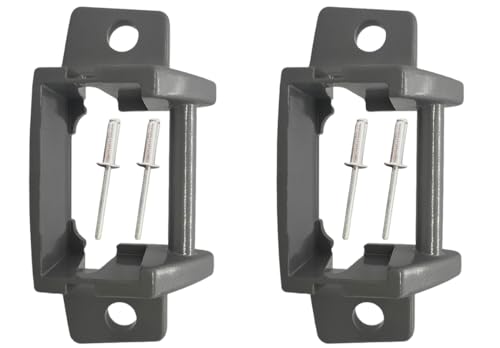 Foot Pedal Mounting Bracket, RV Pedal Die Cast 3310811.009B Kit, Arm Mounting Bracket (2 Gray Brackets) - color: 2 gray【H】