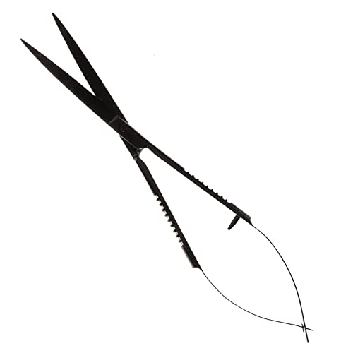 KESYOO 2pcs Household Aquascaping Scissor Tool Spring Scissors for Fish Tank Plant Trimming Aquatic Plant Scissors for Aquarium Maintenance and Pruning