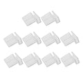 Fish Tank Cover Frame Support 10pcs 6mm Acrylic Brackets Sturdy Safe for 5-6mm Glass Tanks