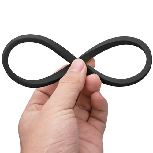PEUTIER 5pcs Aquarium Floating Plant Rings, Foam Floating Plant Corral Fish Feeding Rings Fish Tank Food Ring for Keeping Floating Plants in Place (Black)