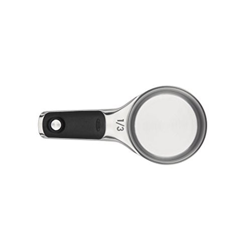 OXO Good Grips Stainless Steel Measuring Cups and Spoons 8-Piece Set,4 Cups and 4 Spoons,(Pack of 2) - size: 8 count (pack of 2), style: Set