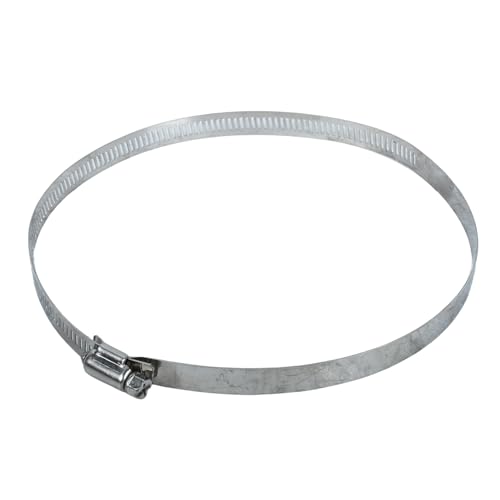 10Pcs Narrow Band 12mm Steel Adjustable Hose Clamp Hoop 141-165mm HC141-165/12 (141-165mm) - size: 141-165mm