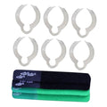 ORFOFE Modern Design Wire Holders for Cords Stable Cable Hooks Cable Organizer Clips for Speaker Wire and Management