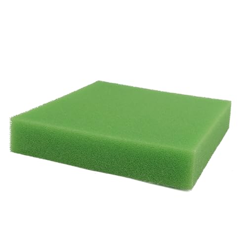 Aquarium Bio Sponge Pad Filter Media for Fish Tank,20/30/40PPI Open Cell Coarse Foam Block Foam Pre Filter Sponge (11" Lx 10.25" W x 2" H 30PPI) - size: 11" Lx 10.25"W x 2"H 30PPI
