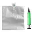 Miupoo Packaging Air Bags,Clear Plastic Inflatable Air Packaging Protector Bag with Free Pump Cushion,Air Cushion Blocking Packaging Bag,12x12Inchesx50Pieces - size: 12x12Inchesx50P