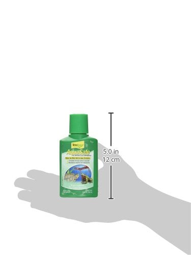 TetraFauna AquaSafe for Reptiles and Amphibians 3.38 Oz, Aqua-Terrarium Water Conditioner, Makes Tap Water Safe (Pack of 2) - size: 100ml (Pack of 2)