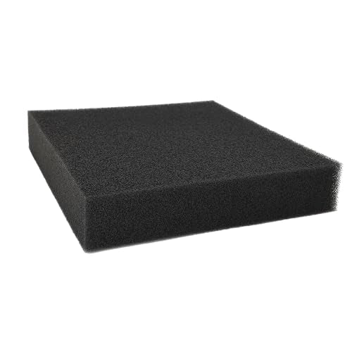 Aquarium Bio Sponge Pad Filter Media for Fish Tank,20/30/40PPI Open Cell Coarse Foam Block Foam Pre Filter Sponge (11" Lx 10.25" W x 2" H 40PPI) - size: 11" Lx 10.25"W x 2"H 40PPI