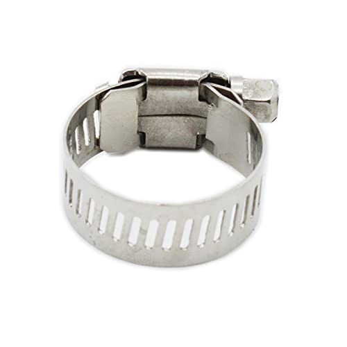 20PCS Cable Clamp,TTZEZE Adjustable 304 Stainless Steel Duct Clamps Hose Clamp Pipe Clamp Air Ducting Clamp Worm Drive Hose Clamps Tube Clamp Metal Clamp Pipe Hoop,Pipe or Wire Cord Installation - size: Adjustable: 14-27mm/0.55-1.06''