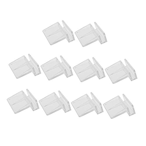 10pcs Acrylic Support Bracket for Fish Tank Aquarium Lid Holder Fish Tank Bracket for Pets