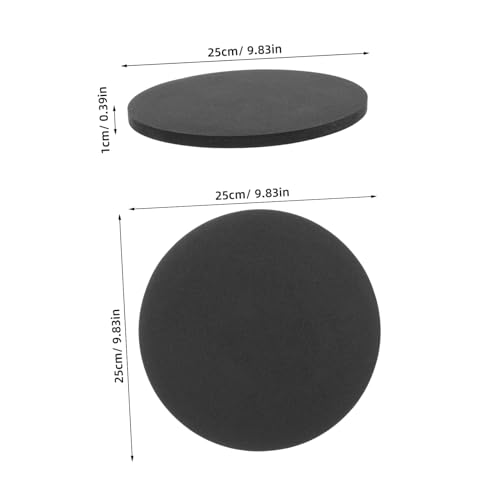 Aquarium Cushion Pad Shockproof Mat for Fish Tanks and Reptile Terrariums Easy to Clean Non-Slip Leveling Pad for Micro Landscapes - size: 25.00X25.00X1.00CM
