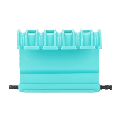 ZJchao Aquarium Check Valve, Aquarium Air Valve Air Control Fish 5 Way 5-Way Check Control Switch Gang for Fish Oxygenation Pump