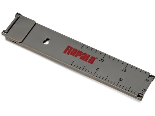 Rapala 24" Folding Ruler, Compact and Durable Fish Measuring Tool, Easy-to-Read Markings