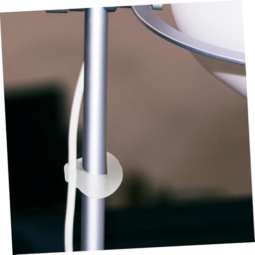 BESPORTBLE Wire Light Stand Cord Management Clips Wall Mounting Rope Light Mounting Clips Cable Organizer for Speaker Wire