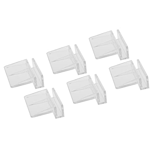 Yardwe 20Pcs Aquarium Bracket Durable Supports for Tank Covers Design for Fish Tank Aquatic Pet Safety