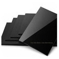 Opaque Black Acrylic Panel for Fish Tank Divider, One Side Matte One Side Glossy, Aquarium Background and Sump Baffle DIY Projects,Thickness 8mm,150x200mm 2PCS - color: Thickness 8mm, size: 150x200mm 2PCS