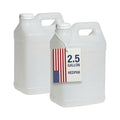 FastRack 2.5 Gallon Water Jug (Pack of 2) w/ 1 Black Rubber Cap Gripper | Reusable Plastic Jug with lid for Liquids | Heavy-Duty Water Container for Storage, Camping | BPA-Free Gallon Jugs with Lids - size: 2 Pack