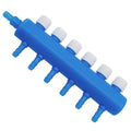 Aquarium Air Tubing Valves – Air Pump Splitter Control, Adjustable Lever Distributor | Airline Tube Connectors Fittings For Fish Tank Bubblers, Aquatic Systems, Airs Flow Management And Oxygen Supply - color: 6 heads