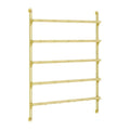 4/5 Tier Wall Mounted Socks Rack, Metal Adjustable Height Underwear Display Shelf, Retail Store Bras/Panties/Tank Tops Organizer Stand, for Clothing Store.Gold-b-150x150cm