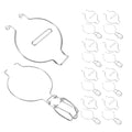 12Pcs Stainless Steel Wire Clamp Sealed can Buckles for Wide Mouth Jars with Unique Spring Design Leak Prevention for Kitchen Food Storage