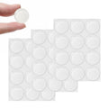 Glass Table Top Anti Slip Pads - Furnigear 3/4" Glass Table Top Bumpers Grippers Non Slip Sticker Self Adhesive Rubber Pad Feet for Cutting Board, Furniture, Laptop, Under Glass - Round Clear 36 Pcs - size: Big Round 36pcs
